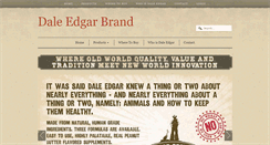 Desktop Screenshot of daleedgarbrand.com